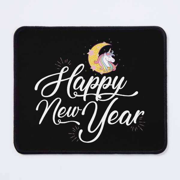 Item preview, Happy New Year 2020 Rainbow Unicorn Gift designed and sold by haselshirt.