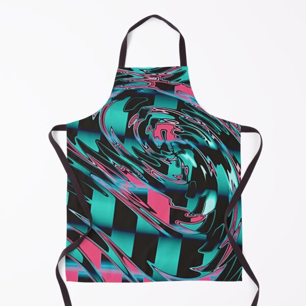 Item preview, Teal Psychedelic Checkered Warp  designed and sold by BigTexFunkadelic.