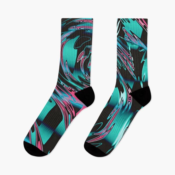 Item preview, Teal Psychedelic Checkered Warp  designed and sold by BigTexFunkadelic.