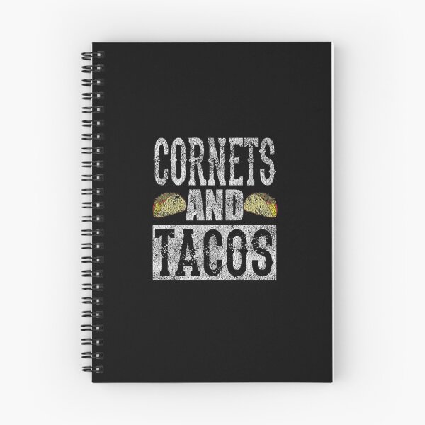 Item preview, Cornets and Tacos Funny Taco Band Distressed designed and sold by Tee Kaboom!.