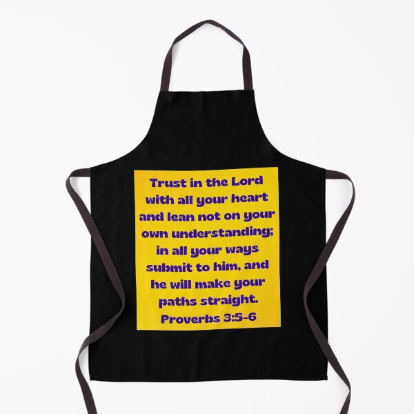 Artikelvorschau, Bible Verse Proverbs 3:5-6 entworfen und verkauft von Prayingwarrior.