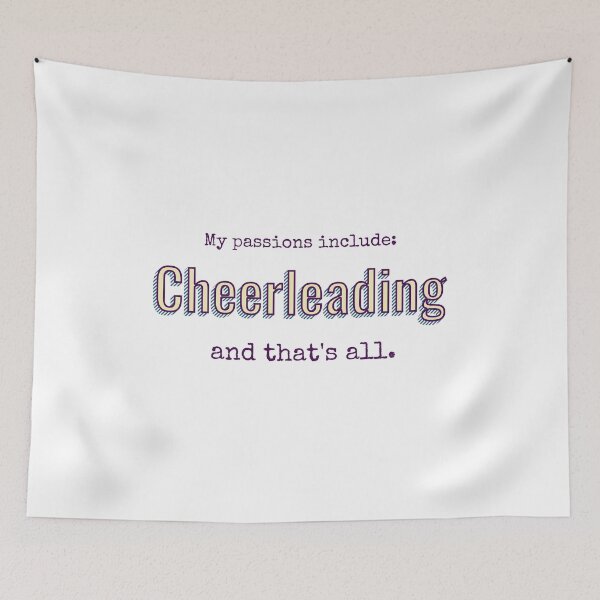 Item preview, Cheerleading is my passion designed and sold by cooldesignsalot.