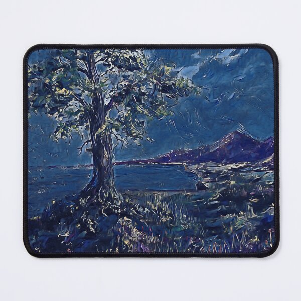 Item preview, Oil painting Landscape with mountains, Edited, #17 designed and sold by MariDaniArt.