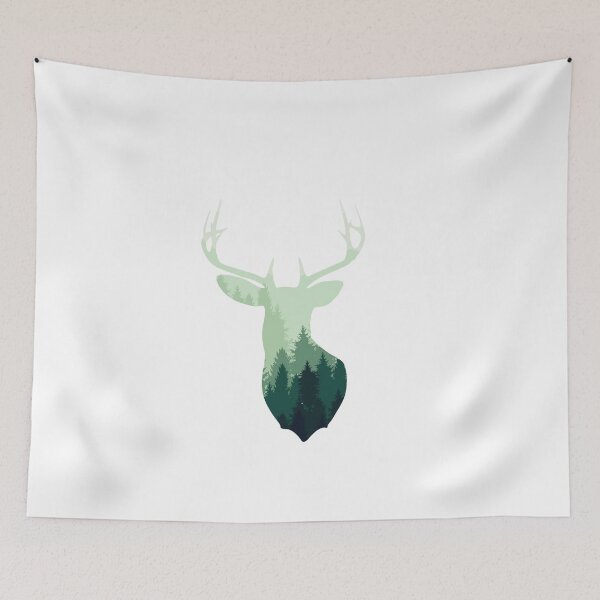 Item preview, Deer T-Shirt | Men's tshirt | Graphic Tee | Deer shirt | Trees | Unisex T-shirt | Deer Hunting Shirt | Gift for guys | graphic tshirts designed and sold by CatchUriDesigns.