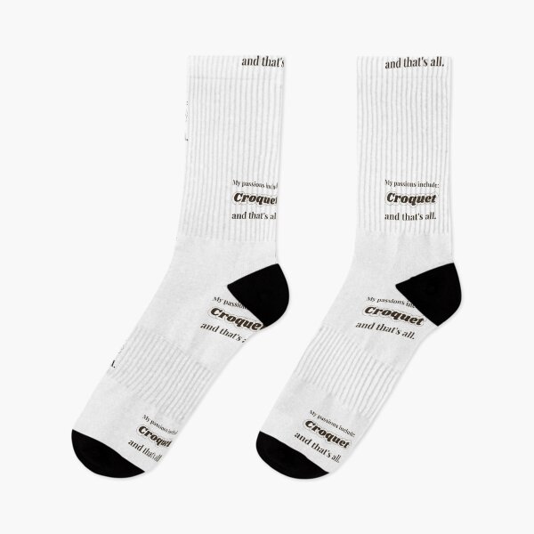 Item preview, Croquet is my passion designed and sold by cooldesignsalot.