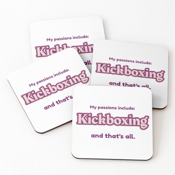 Item preview, Kickboxing is my passion designed and sold by cooldesignsalot.