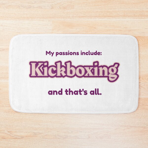 Item preview, Kickboxing is my passion designed and sold by cooldesignsalot.