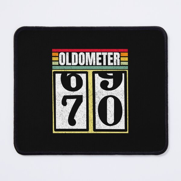 Item preview, Oldometer 69 70 Funny 70th Birthday Retro Age 40 Gift designed and sold by haselshirt.