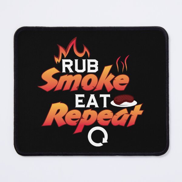 Item preview, Grill BBQ Rub Smoke Eat BBQ Lover designed and sold by haselshirt.