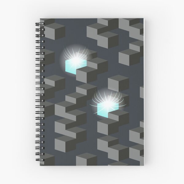 Item preview, Abstract  pattern glowing cubes  designed and sold by ReflectedCrafts.
