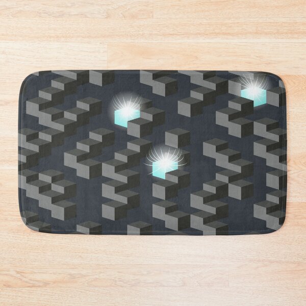 Item preview, Abstract  pattern glowing cubes  designed and sold by ReflectedCrafts.