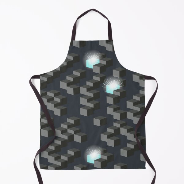 Item preview, Abstract pattern glowing cubes designed and sold by ReflectedCrafts.