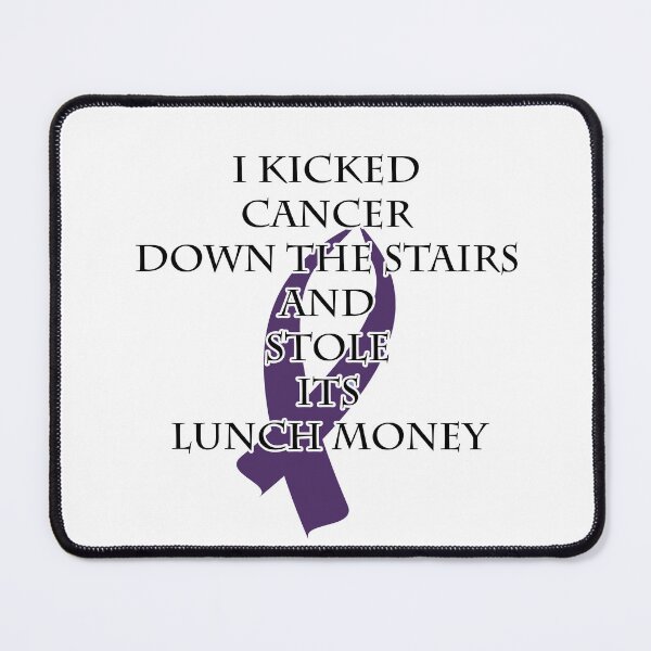 Item preview, Cancer Bully (Purple Ribbon) designed and sold by blakcirclegirl.
