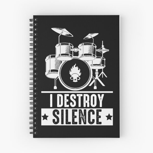 Item preview, I Destroy Silence Drummers designed and sold by angelusdark.