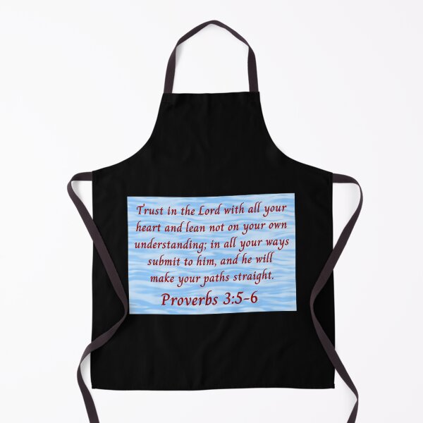Artikelvorschau, Bible Verse Proverbs 3:5-6 entworfen und verkauft von Prayingwarrior.