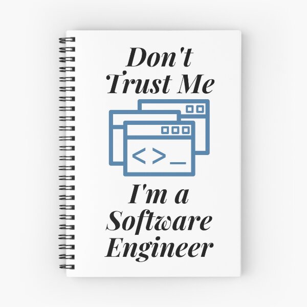 Item preview, Don't Trust Me I'm a Software Engineer designed and sold by Profession-Co.