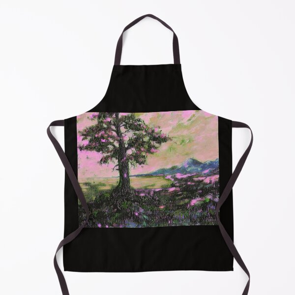 Item preview, Oil painting Landscape with mountains, Edited, #18 designed and sold by MariDaniArt.
