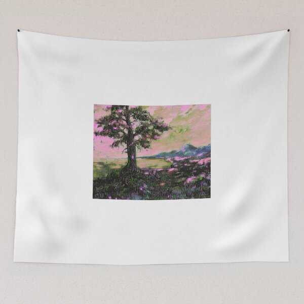 Item preview, Oil painting Landscape with mountains, Edited, #18 designed and sold by MariDaniArt.