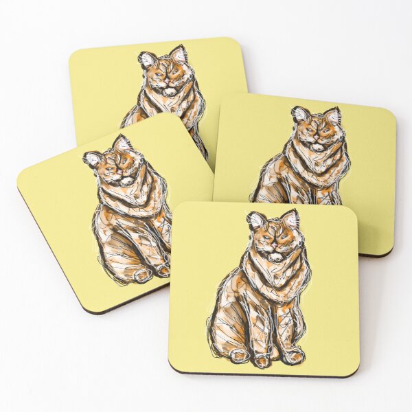 Item preview, Cunning adorable orange cat,  designed and sold by dusso.