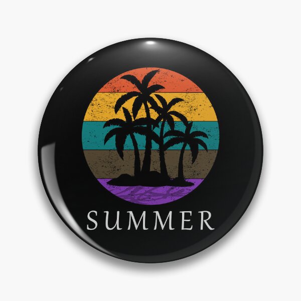 Item preview, Summer Retro Sunset Palm Trees Fun designed and sold by bitstudio.