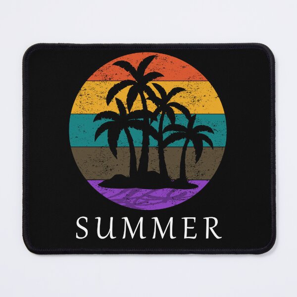 Item preview, Summer Retro Sunset Palm Trees Fun designed and sold by bitstudio.
