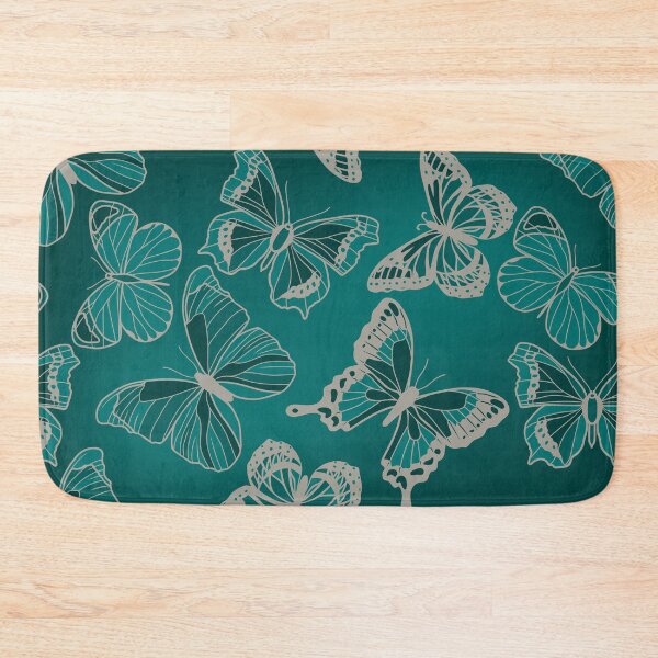 Item preview, Butterflies in laconic dark colors designed and sold by ReflectedCrafts.