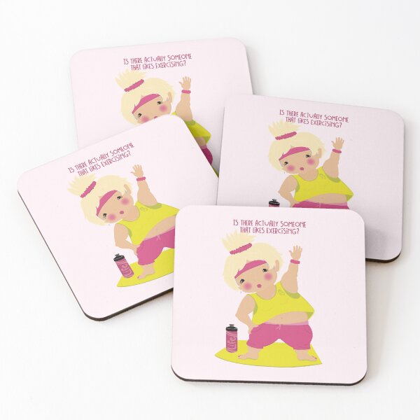Item preview, The chubby cute woman doubting anybody could like doing exercises designed and sold by marina63.