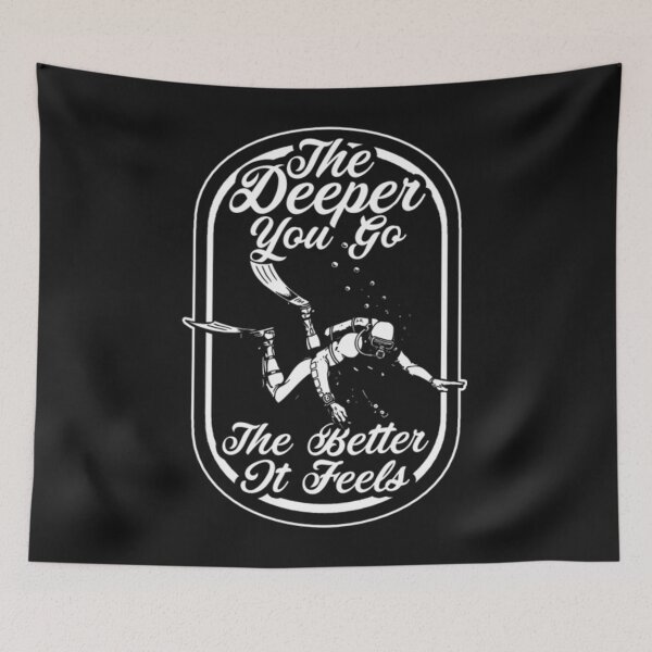 Item preview, Diving Sea ocean The Deeper You Go Better designed and sold by ClamenTaon.
