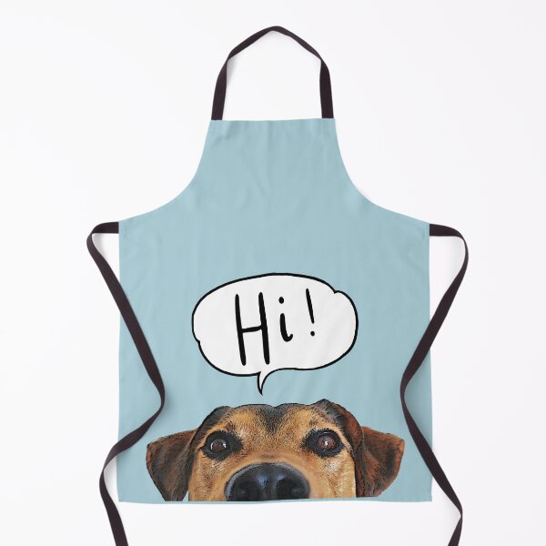 Item preview, Cute Dog Says Hi! designed and sold by laugh-out-loud.
