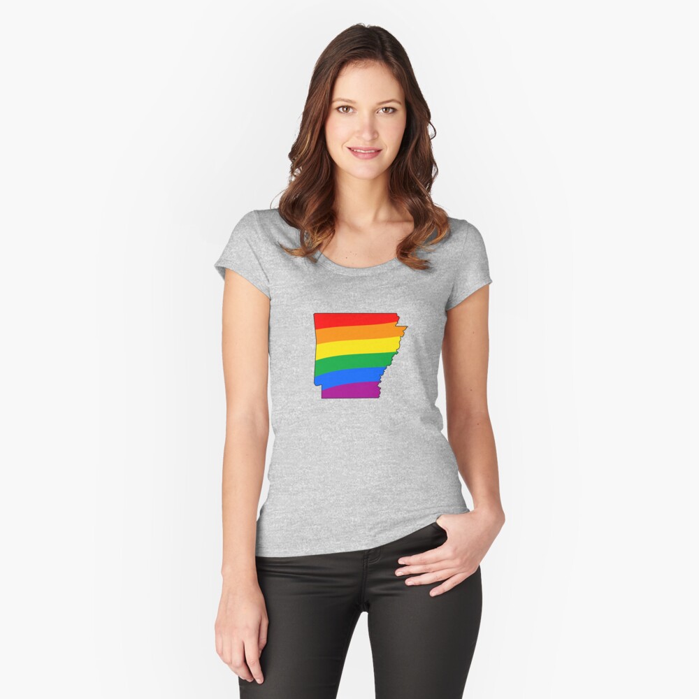 Item preview, Fitted Scoop T-Shirt designed and sold by Gayesthetic.