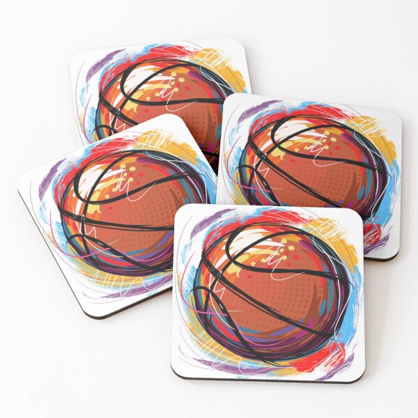 Item preview, colorful basketball ball designed and sold by Petar Kujundzic.
