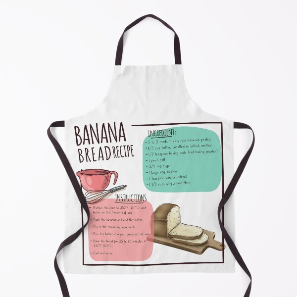 Item preview, banana bread recipe and ingredient food designed and sold by Qitchup.