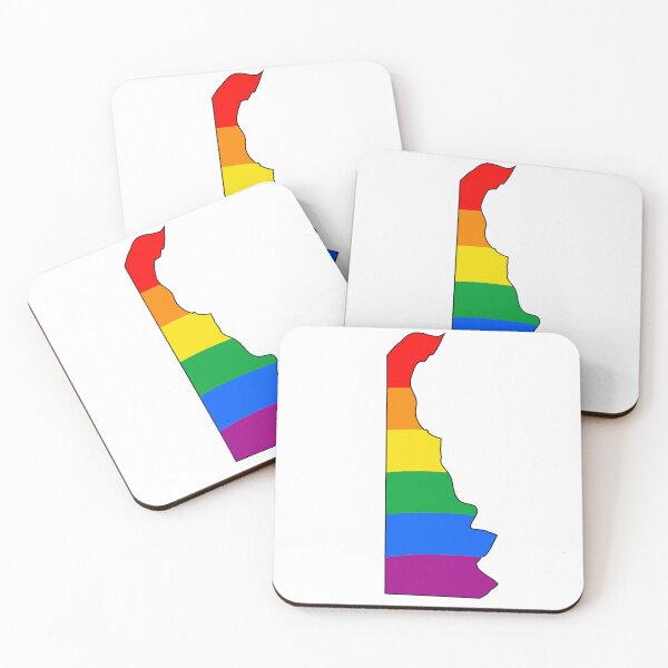 Artikelvorschau, Delaware-Regenbogen-Stolz entworfen und verkauft von Gayesthetic.