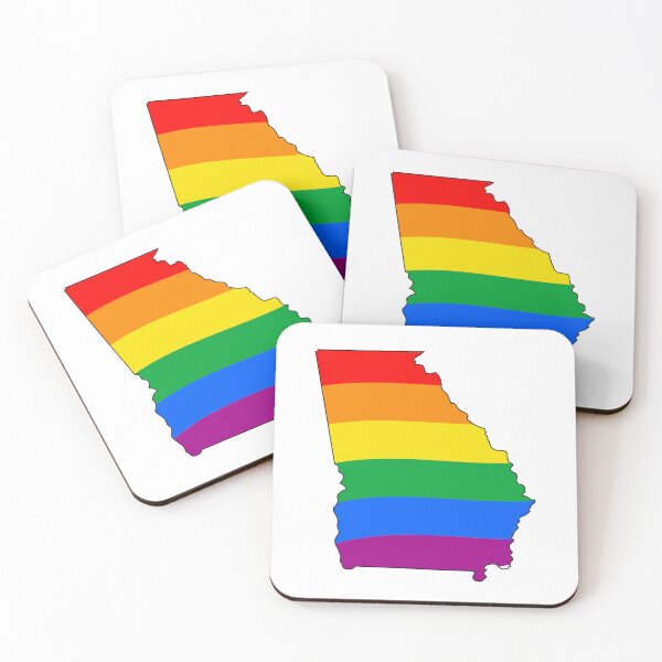 Artikelvorschau, Georgia-Regenbogen-Stolz entworfen und verkauft von Gayesthetic.