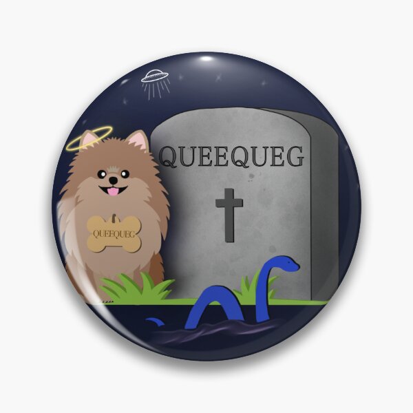 Item preview, The X-Filed RIP Queequeg Dog Big Blue Quagmire designed and sold by blckrosedesign.