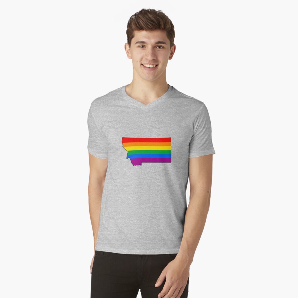 Item preview, V-Neck T-Shirt designed and sold by Gayesthetic.