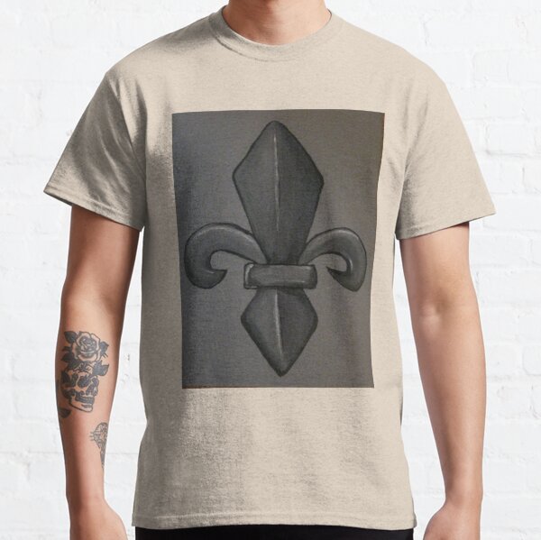 t shirt fleur de lis