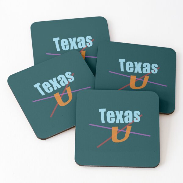 Item preview, Texas U abstract design designed and sold by lobodelnoir.