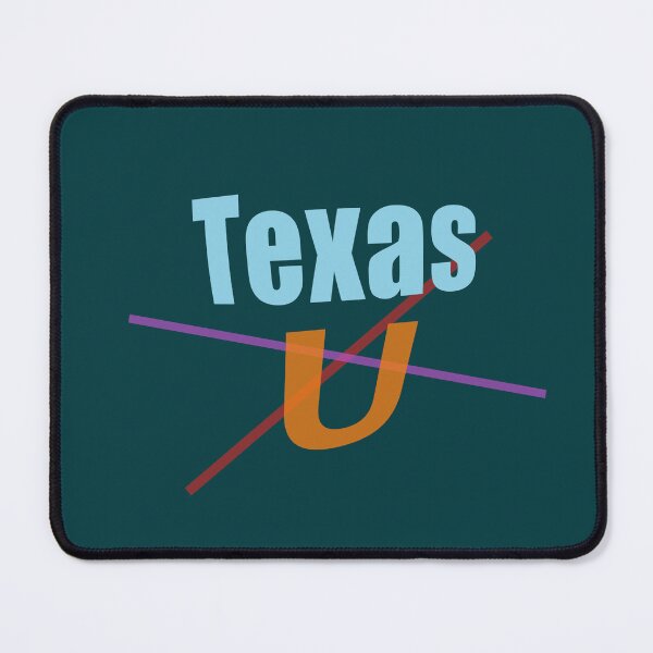 Item preview, Texas U abstract design designed and sold by lobodelnoir.