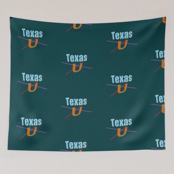 Item preview, Texas U abstract design designed and sold by lobodelnoir.