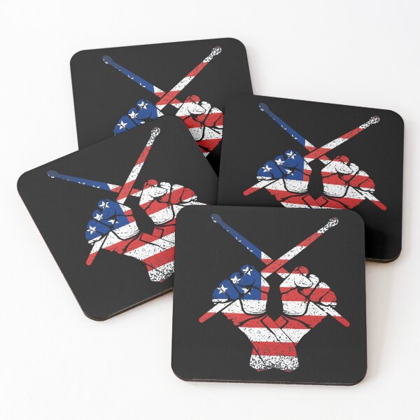 Item preview, USA Flag Drum Sticks Vintage designed and sold by angelusdark.