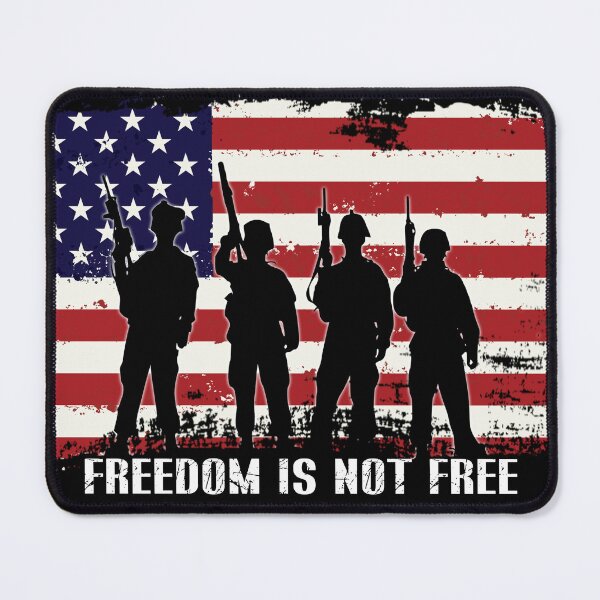 Item preview, American Flag 4th of July Freedom Is Not Free designed and sold by uFit.