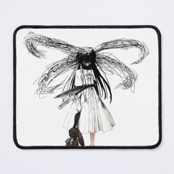 Item preview, Grunge Anime girl sticker designed and sold by Barberini.