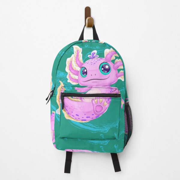 Item preview, Axolotl the young axolotl is playing in the water designed and sold by BadzioCompany.