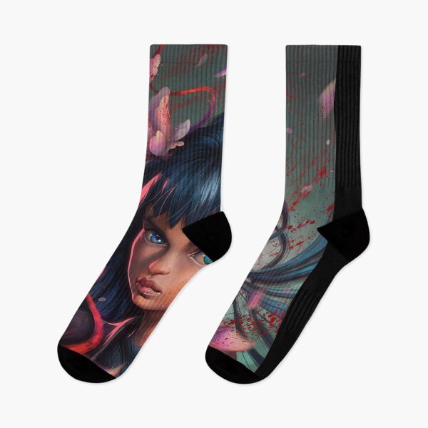 Item preview, Lotus Death Digital Illustration designed and sold by RafaelLima7.