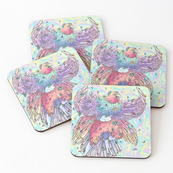 Item preview, Pastel Bird Man designed and sold by MedussaSolar.