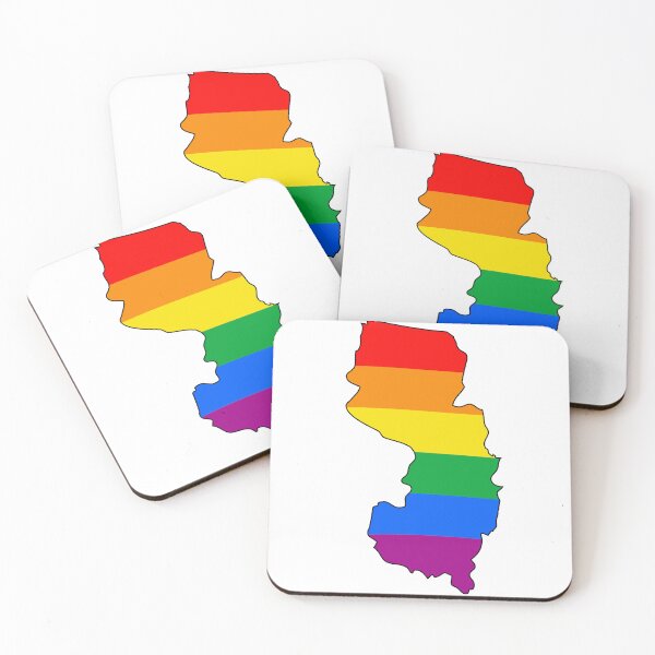 Item preview, New Jersey Rainbow Pride designed and sold by Gayesthetic.