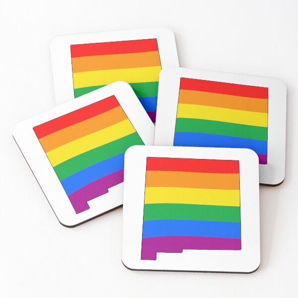 Artikelvorschau, New-Mexiko-Regenbogen-Stolz entworfen und verkauft von Gayesthetic.