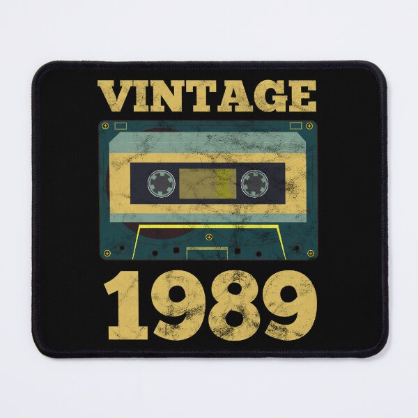 Artikelvorschau, Vintage 1989 Retro Birth Year Birthday Gift Idea entworfen und verkauft von haselshirt.