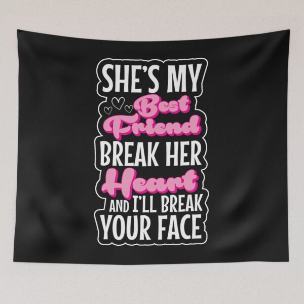Item preview, She Best Friend Heart Your Face designed and sold by ClamenTaon.